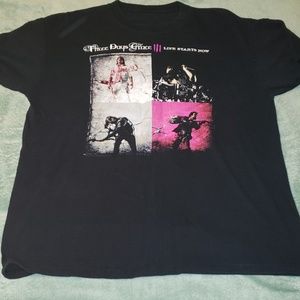 Three Days Grace Tour/Concert T-Shirt Size XL